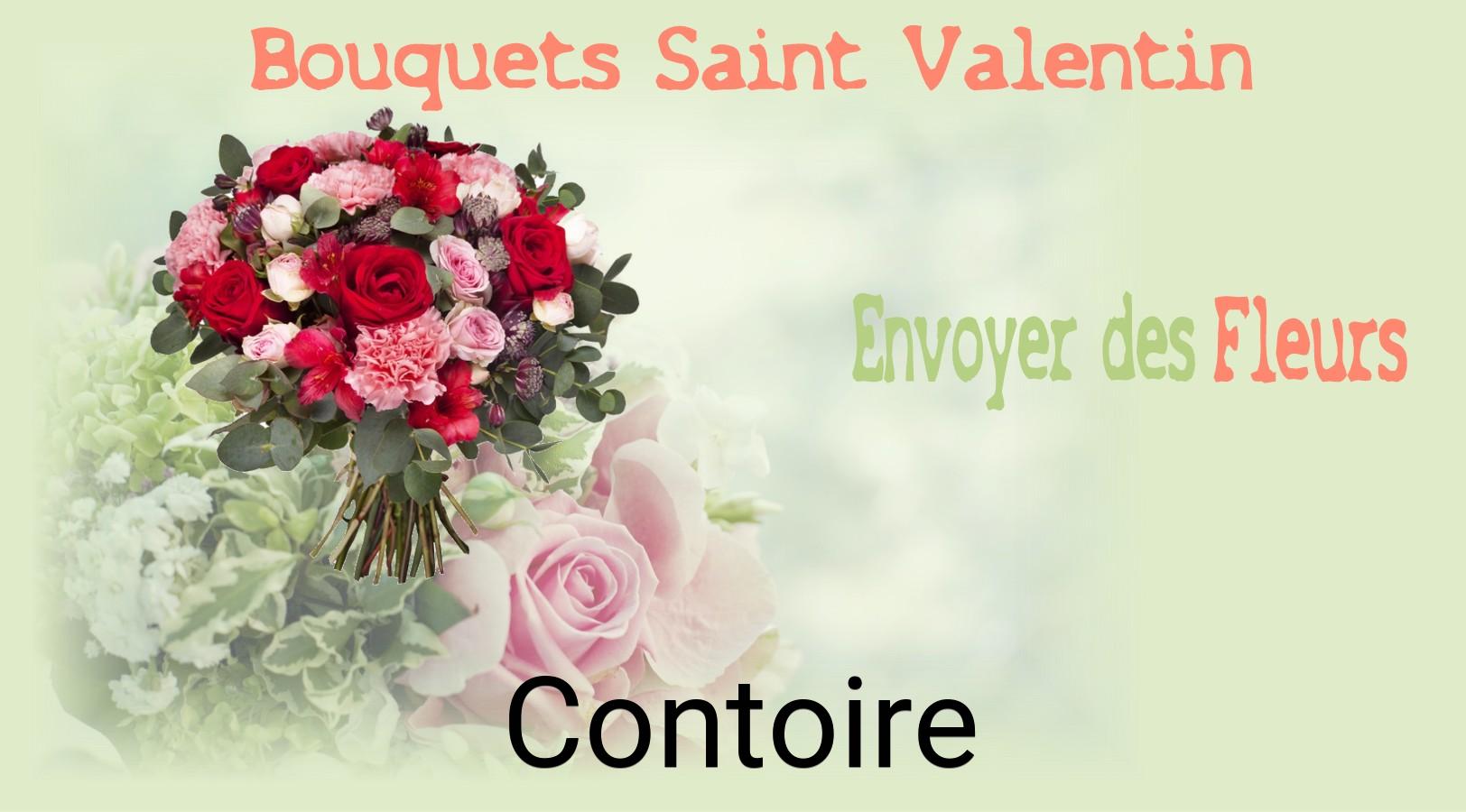Roses de Saint-Valentin livrées à Contoire